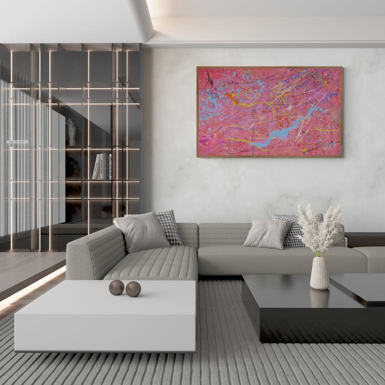 Original Abstract Painting by James Steinmetz