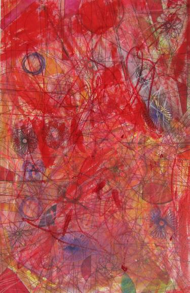 Original Abstract Expressionism Abstract Drawings by James Steinmetz