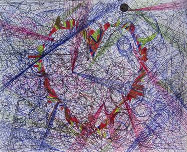 Original Abstract Drawings by James Steinmetz