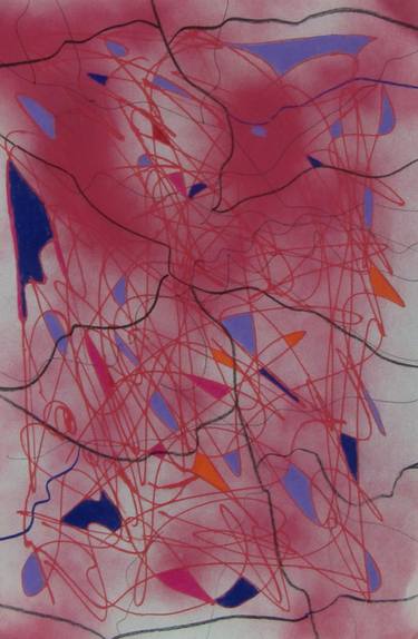 Original Abstract Expressionism Abstract Drawings by James Steinmetz