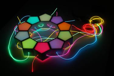 Original Light Sculpture by Mark Boot