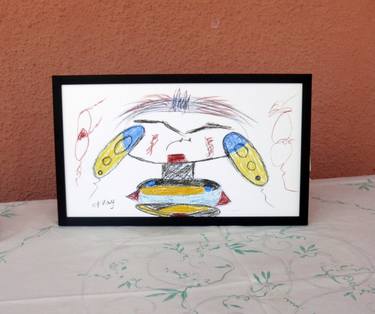Original Impressionism Children Drawings by Concha Flores Vay