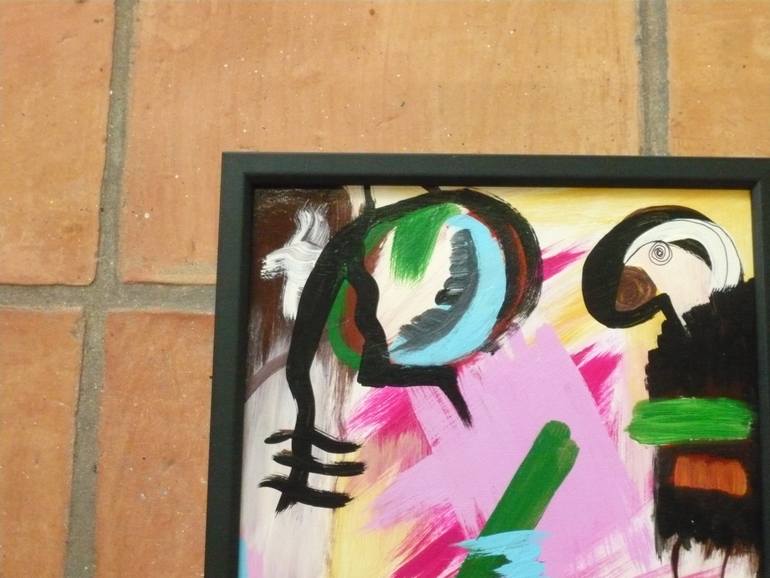 Original Abstract Expressionism Abstract Painting by Concha Flores Vay