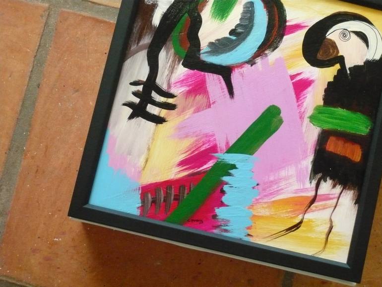 Original Abstract Expressionism Abstract Painting by Concha Flores Vay