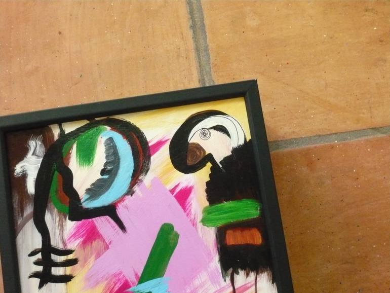 Original Abstract Expressionism Abstract Painting by Concha Flores Vay