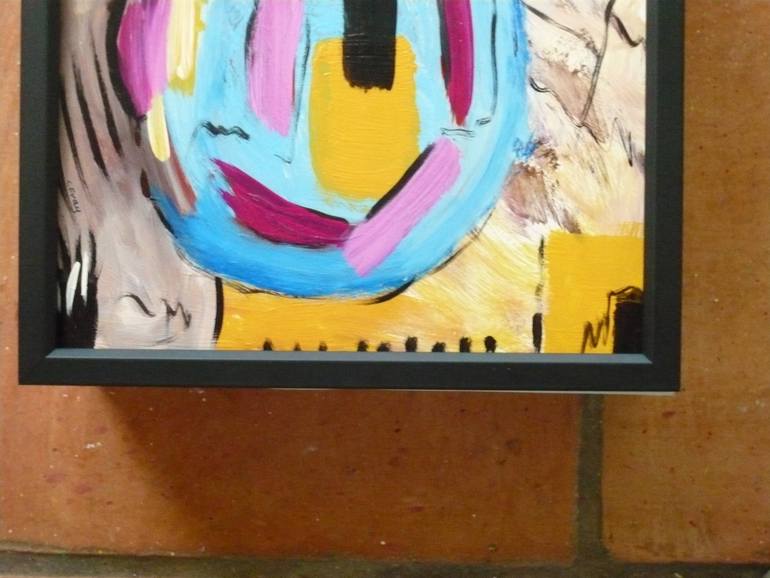 Original Abstract Expressionism Abstract Painting by Concha Flores Vay