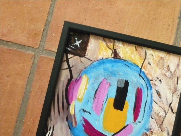 Original Abstract Expressionism Abstract Painting by Concha Flores Vay