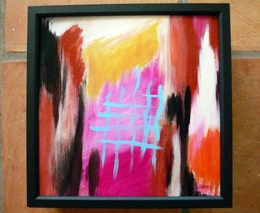 Original Abstract Expressionism Abstract Paintings by Concha Flores Vay