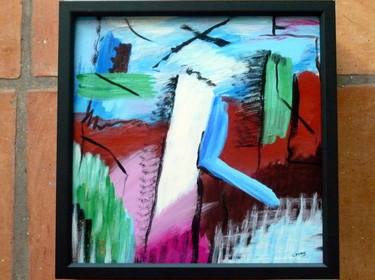 Original Abstract Expressionism Abstract Paintings by Concha Flores Vay