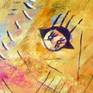 Composition executed with acrylic, the painitng depicts small children who are just learning to speak using the word " semos" instead of "somos". from there the title.