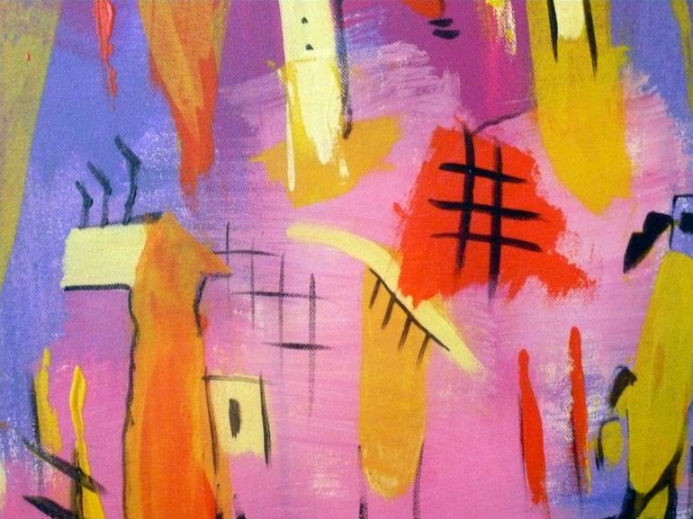 Original Abstract Expressionism Abstract Painting by Concha Flores Vay