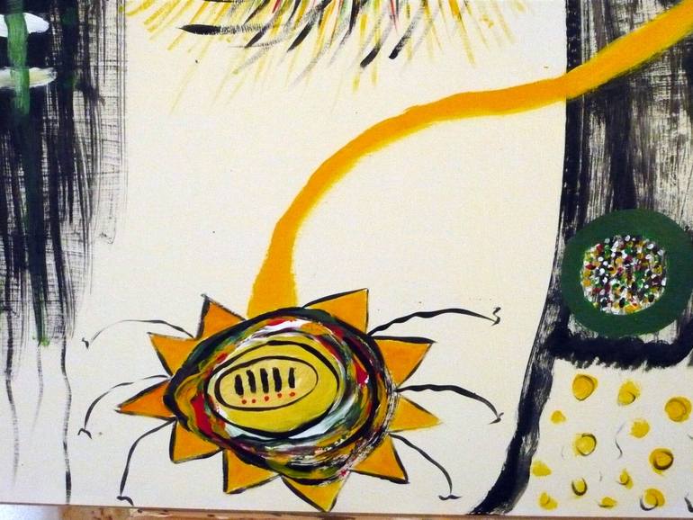 Original Abstract Expressionism Abstract Painting by Concha Flores Vay
