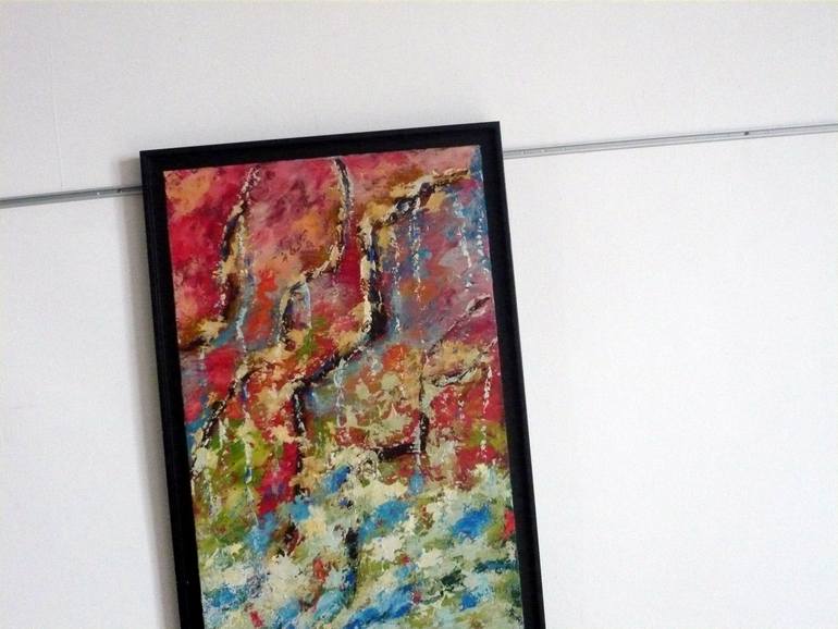 Original Abstract Painting by Concha Flores Vay
