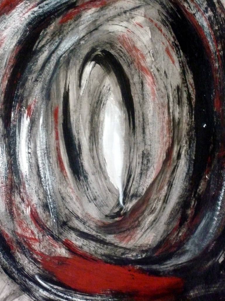 Original Abstract Expressionism Abstract Painting by Concha Flores Vay