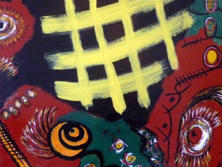 Original Abstract Expressionism Abstract Painting by Concha Flores Vay