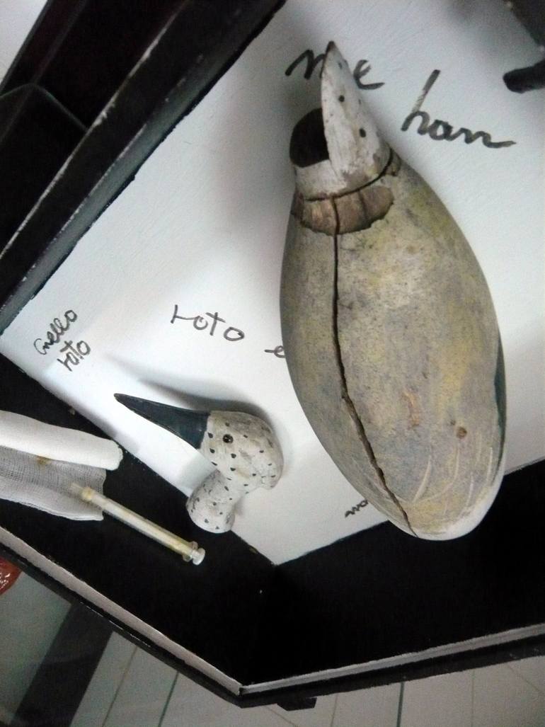 Original Figurative Animal Sculpture by Concha Flores Vay