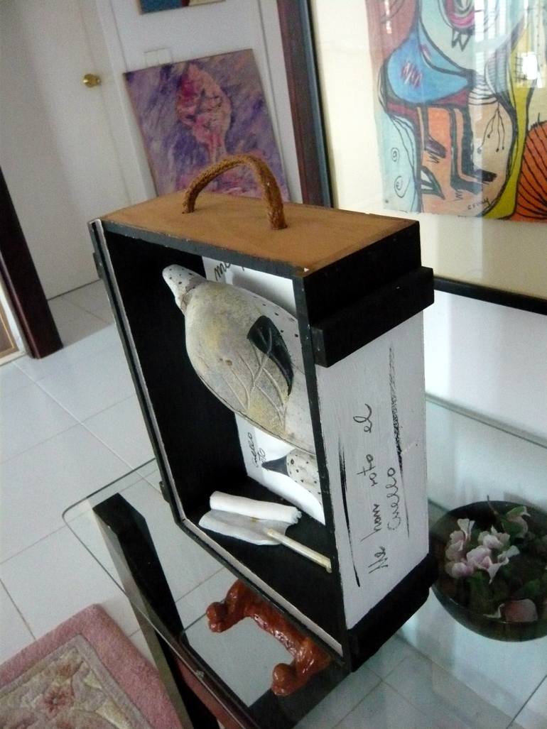 Original Figurative Animal Sculpture by Concha Flores Vay