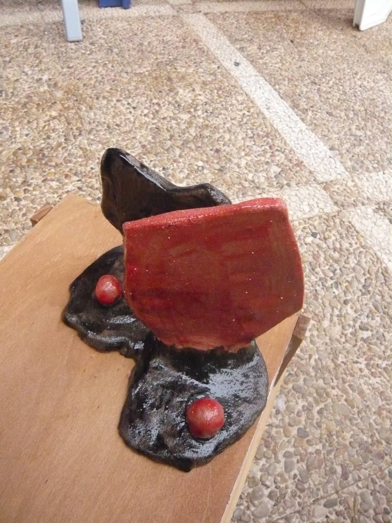 Original Modernism Abstract Sculpture by Concha Flores Vay