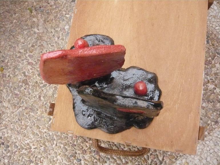 Original Modernism Abstract Sculpture by Concha Flores Vay