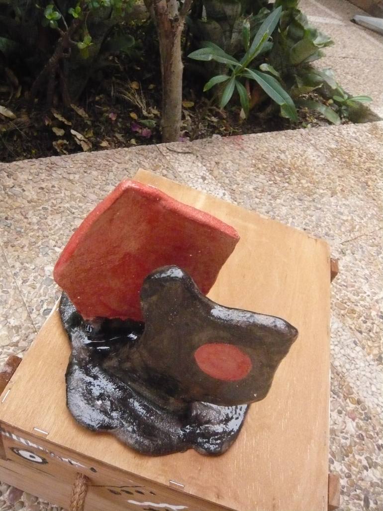 Original Modernism Abstract Sculpture by Concha Flores Vay