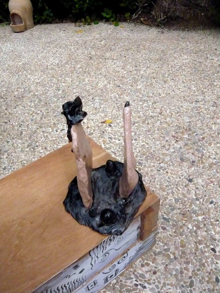 Original Abstract Sculpture by Concha Flores Vay