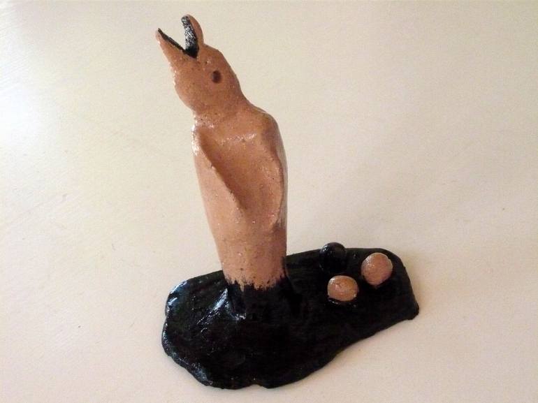 Original Figurative Animal Sculpture by Concha Flores Vay