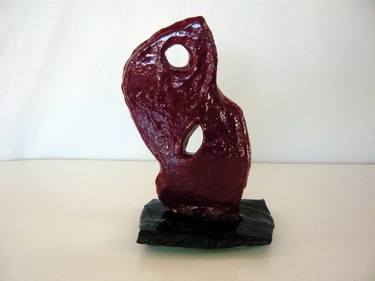 Original Abstract Sculpture by Concha Flores Vay