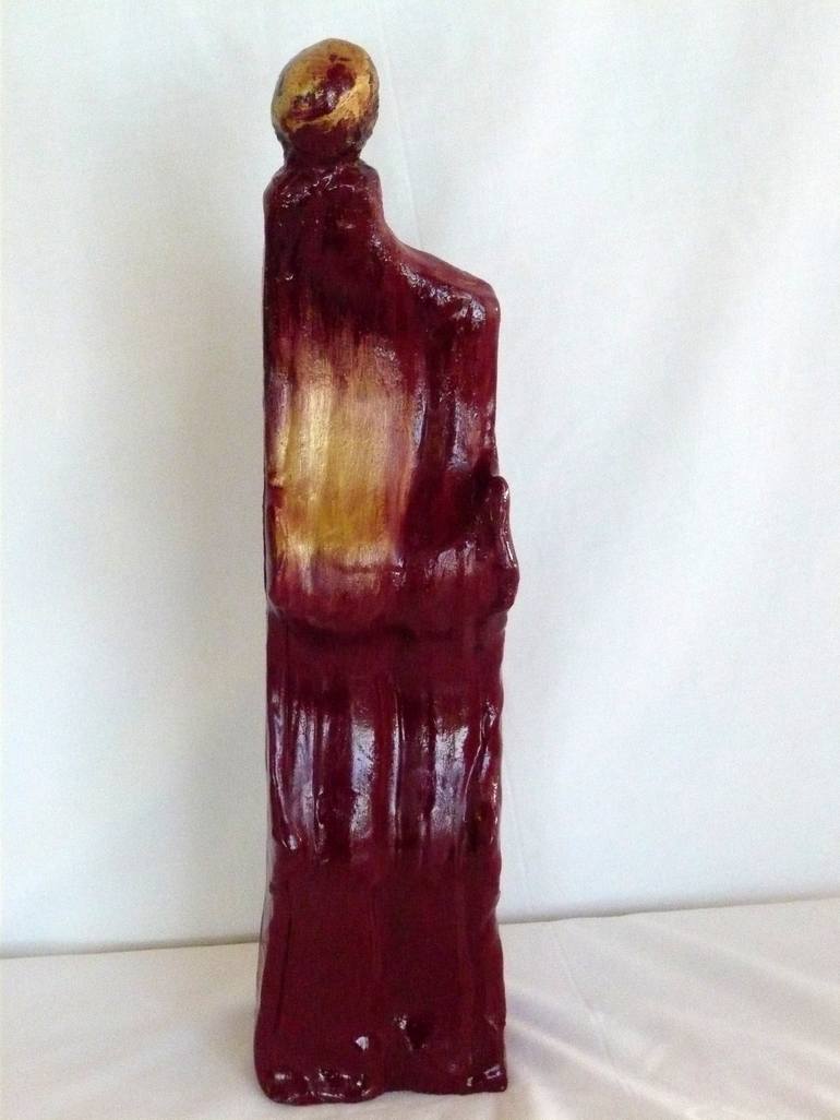Original Abstract Expressionism Abstract Sculpture by Concha Flores Vay