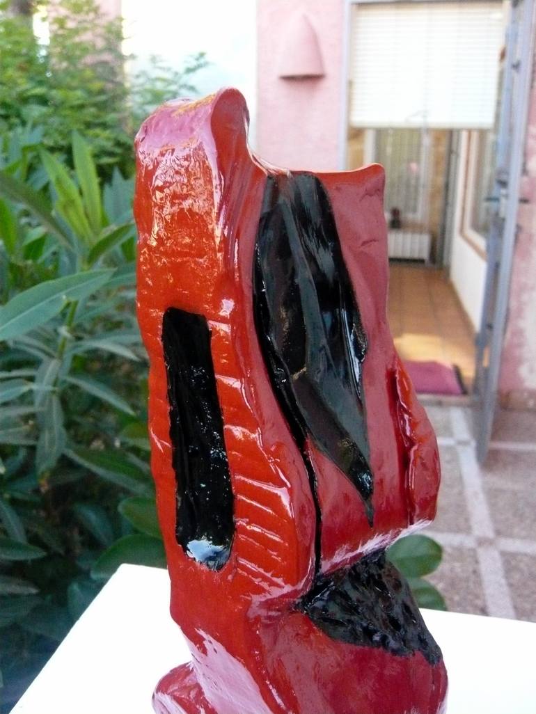 Original Abstract Sculpture by Concha Flores Vay