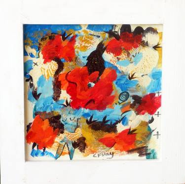 Print of Floral Paintings by Concha Flores Vay