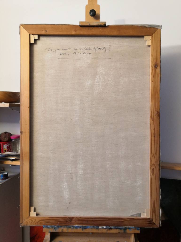 Original Figurative People Painting by Jemal Gugunava