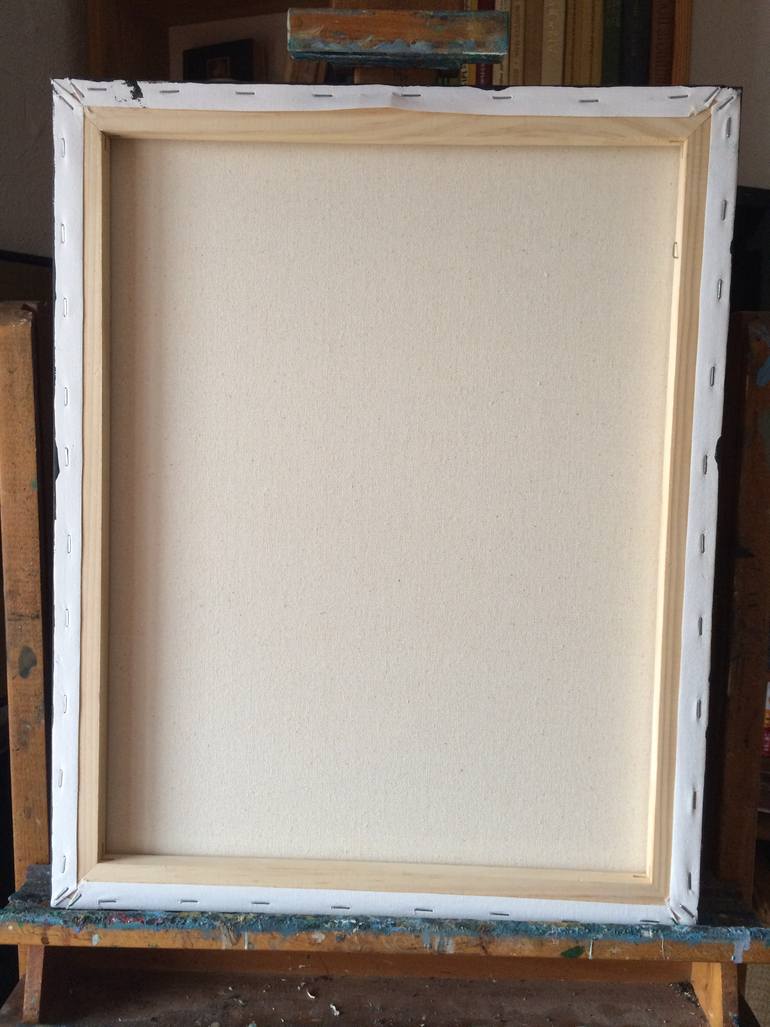 Original Expressionism People Painting by Jemal Gugunava