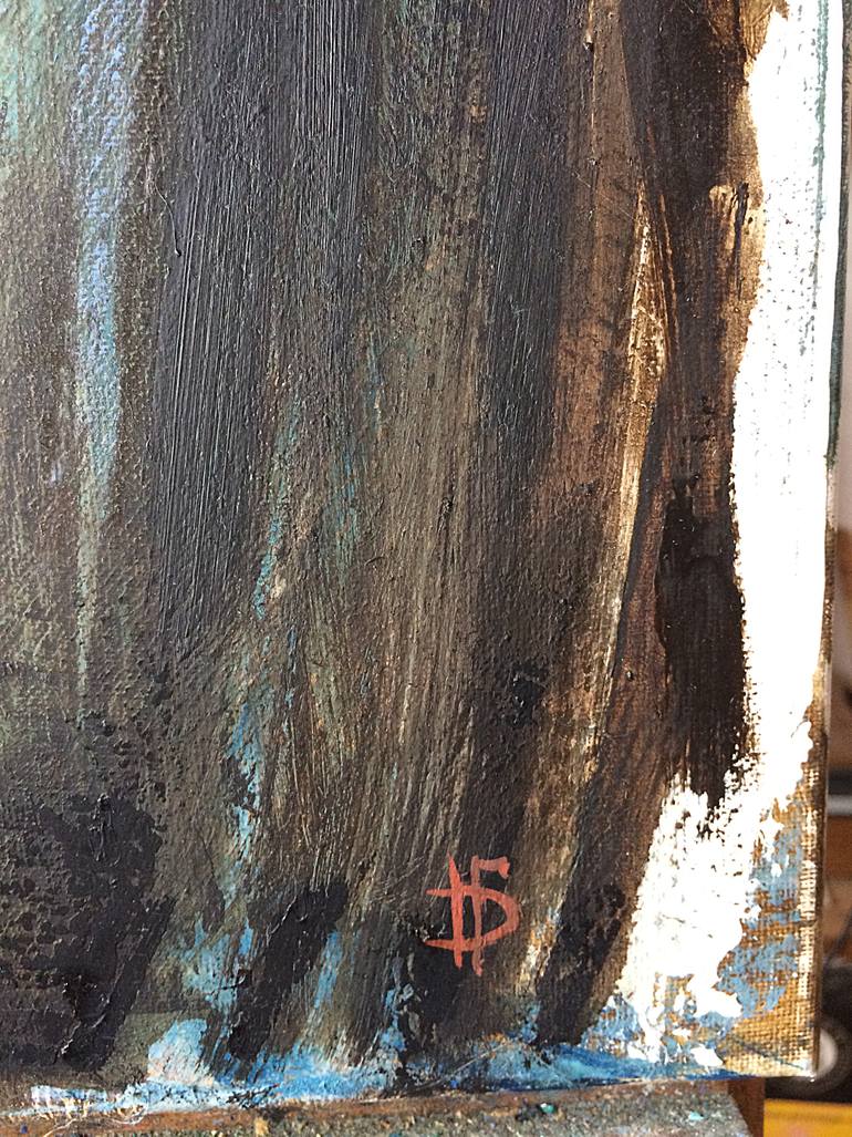 Original Expressionism Women Painting by Jemal Gugunava