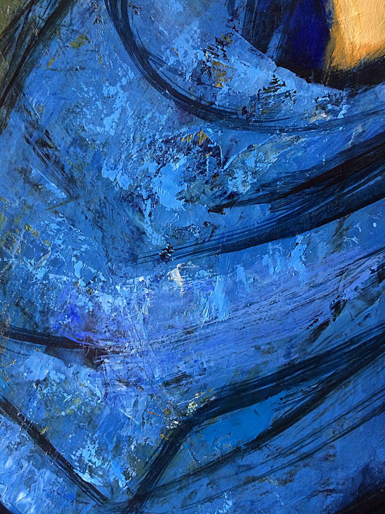 Original Expressionism Women Painting by Jemal Gugunava