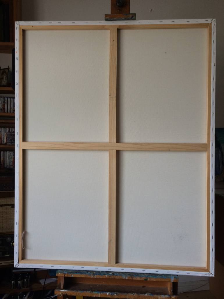 Original Expressionism Women Painting by Jemal Gugunava