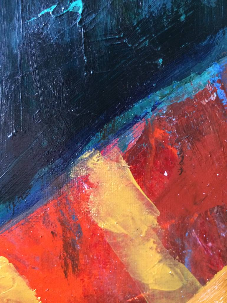 Original Expressionism Women Painting by Jemal Gugunava