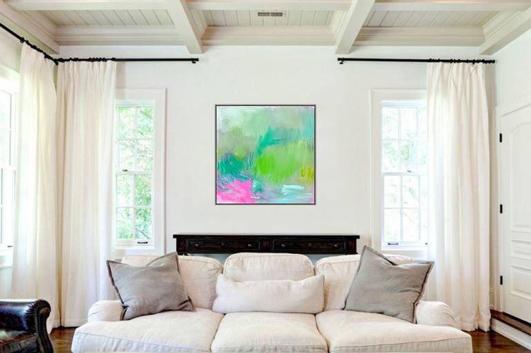 Original Abstract Expressionism Abstract Painting by Trixie Pitts