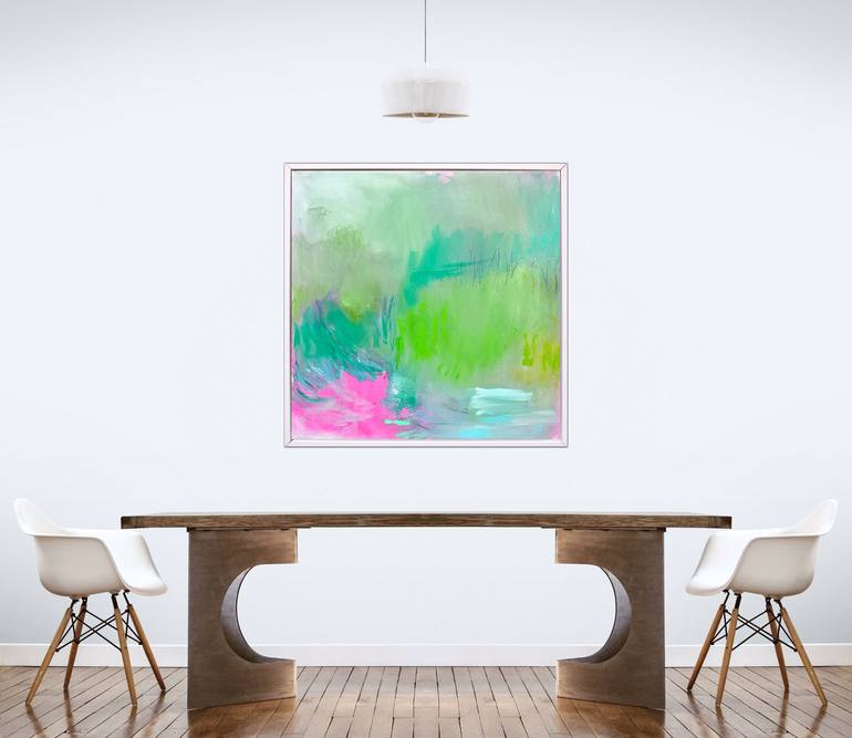 Original Abstract Expressionism Abstract Painting by Trixie Pitts