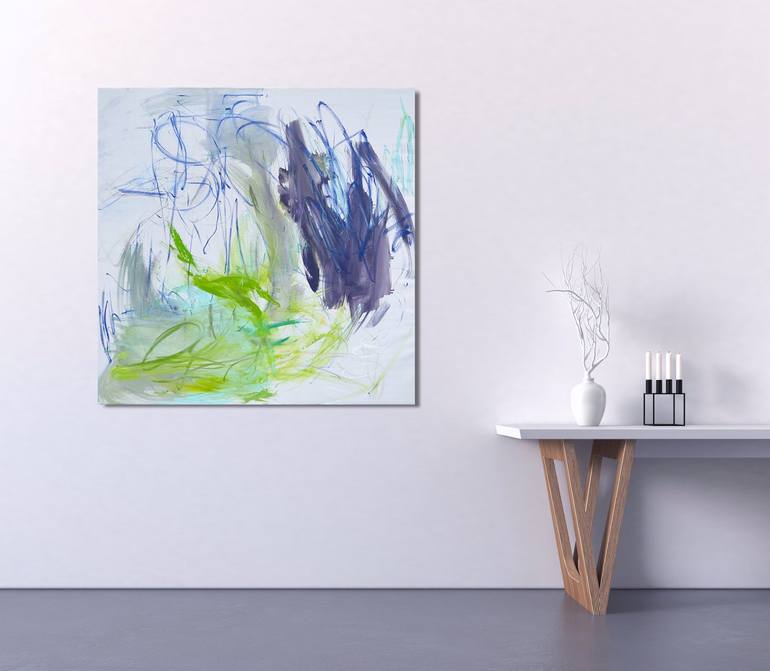 Original Minimalism Abstract Painting by Trixie Pitts