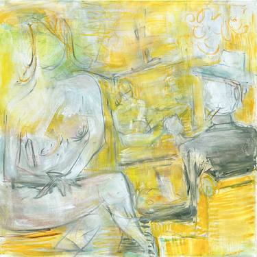 Original Expressionism Nude Paintings by Trixie Pitts