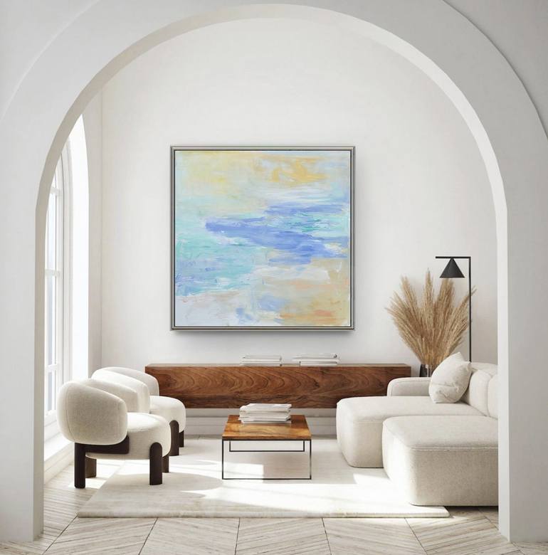 Original Abstract Seascape Painting by Trixie Pitts