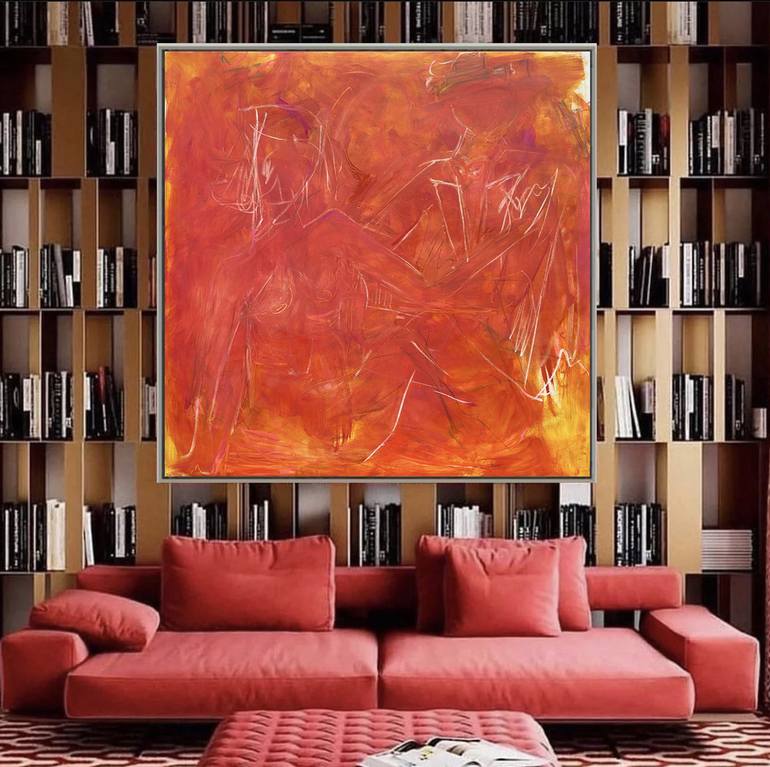 Original Expressionism Abstract Painting by Trixie Pitts