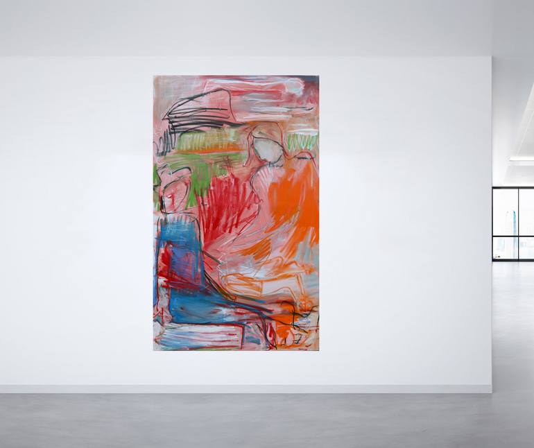 Original Expressionism Abstract Painting by Trixie Pitts