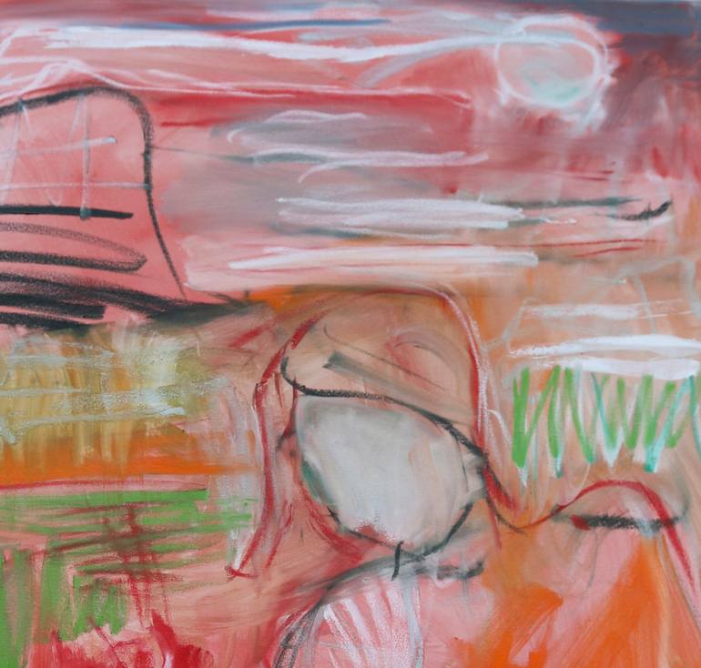 Original Expressionism Abstract Painting by Trixie Pitts