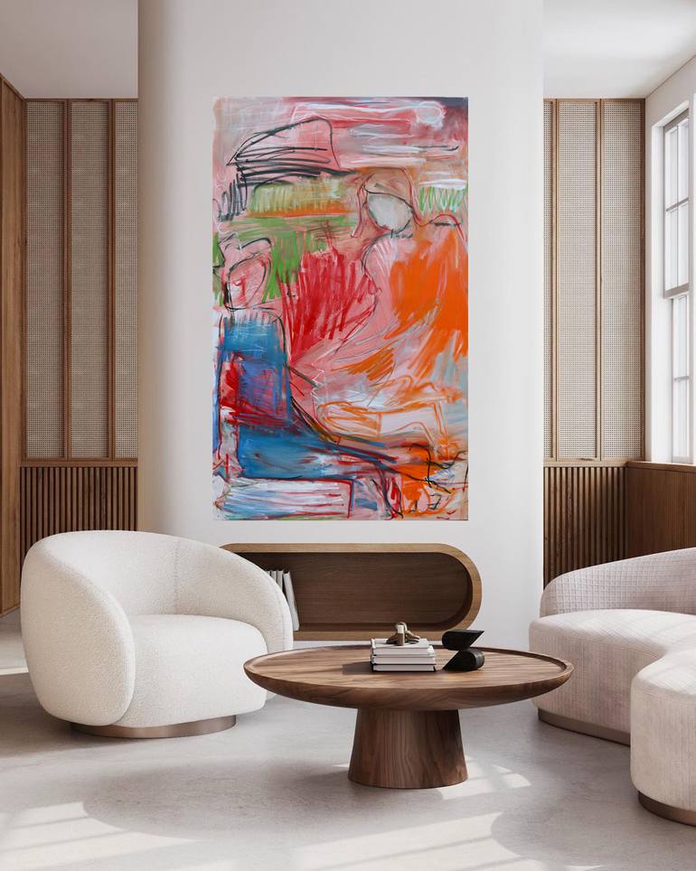 Original Expressionism Abstract Painting by Trixie Pitts