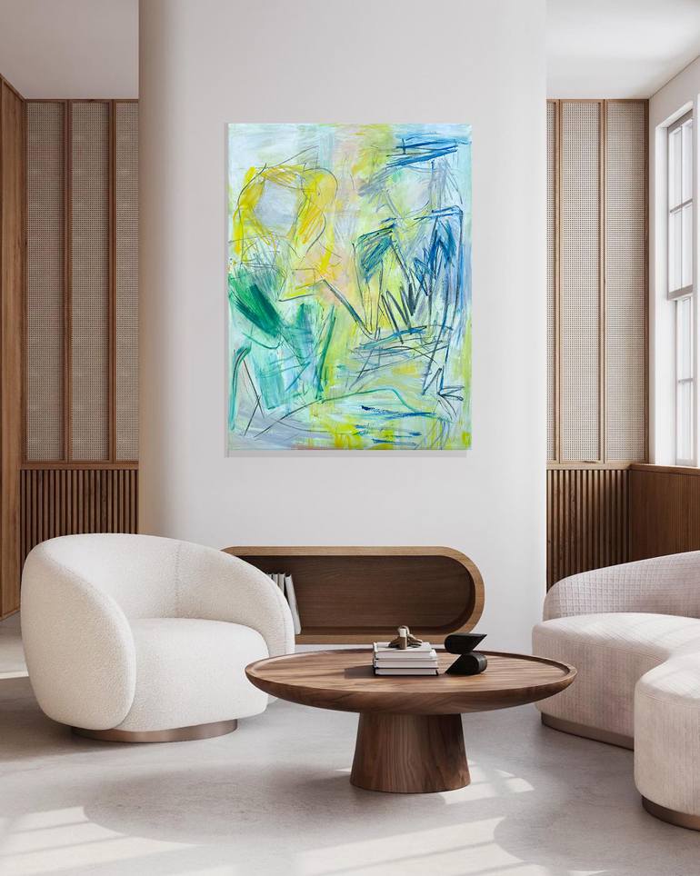 Original Contemporary Abstract Painting by Trixie Pitts