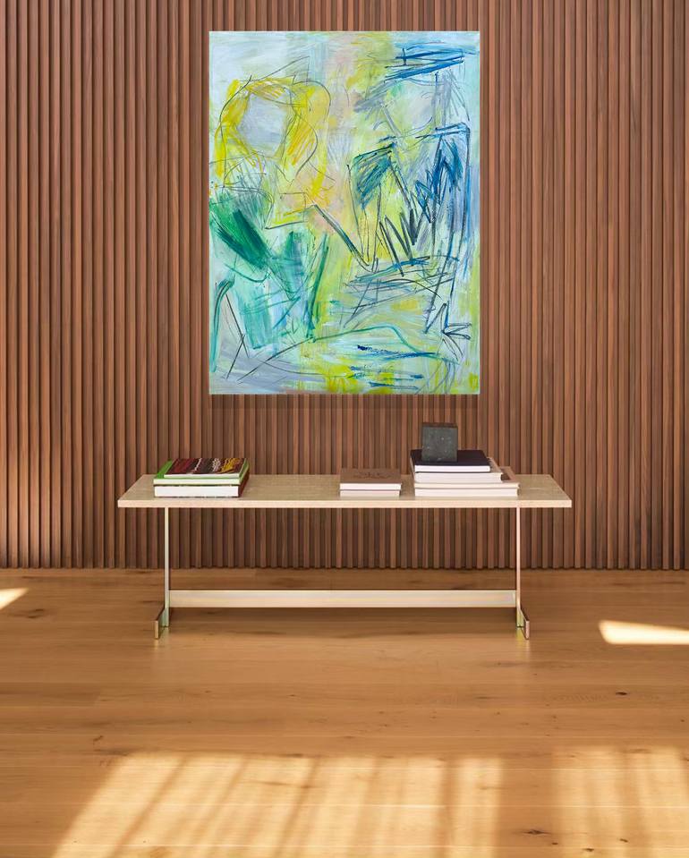 Original Contemporary Abstract Painting by Trixie Pitts
