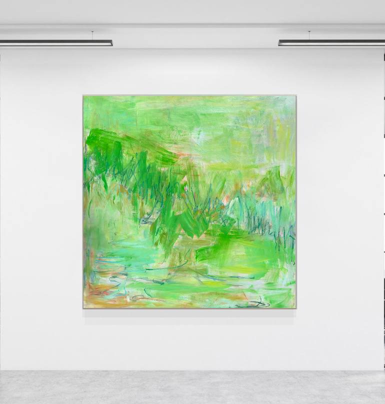 Original Abstract Expressionism Abstract Painting by Trixie Pitts