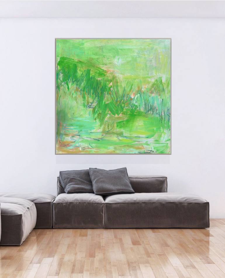 Original Abstract Expressionism Abstract Painting by Trixie Pitts