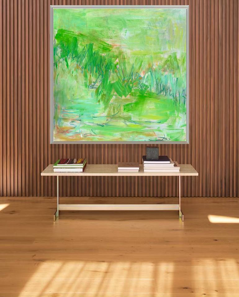 Original Abstract Expressionism Abstract Painting by Trixie Pitts